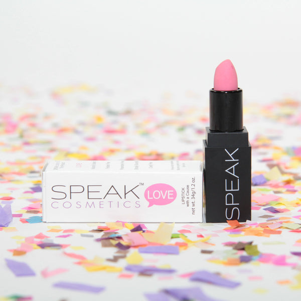 LOVE - (Sheer Hot Pink)